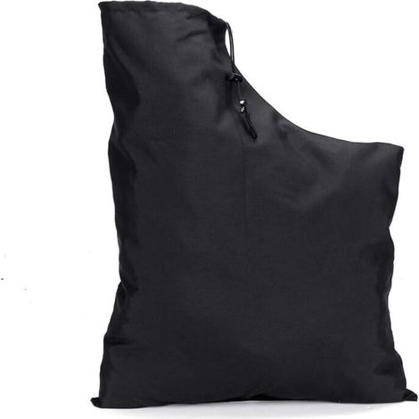 Sac de rangement de rechange en polyester pour souffleur de feuilles, sac de rangement pour déchiqueteuse sous vide de type 2595 de 0,9 m, réutilisable, noir (1/5)