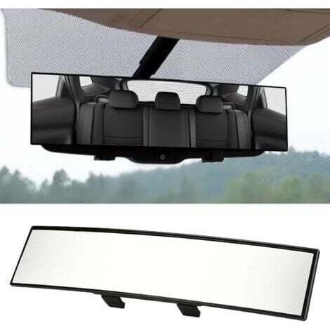 BUNTHAUS Rétroviseur automobile,rétroviseur, accessoires de voiture Clip-on Panoramique Carroir arrière View,rétroviseur grand angle,rétroviseur de voiture HD (1/4)