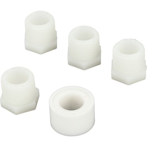 Kit bouchon vidange chauffe-eau camping-car 7/8in 15/16in avec clé double embout, ruban PTFE et 4 bouchons cuivre ABS (1/5)