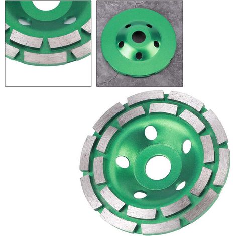 Disque de polissage diamanté pour béton, maçonnerie, granit et marbre, 125 x 22,2 mm (1/5)