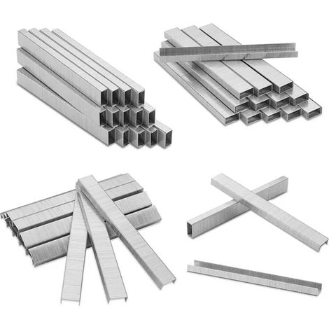 20 000 agrafes, agrafes standard pour agrafeuse, agrafes de 6,35 mm (1/4 pouce), capacité de 20 feuilles (26/6), anti-bourrage, agrafes de taille standard pour bureau (1/5)