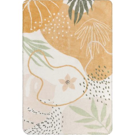 Tapis d'entrée antidérapant pour la maison, tapis de sol de chambre à coucher, tapis de sol 80 x 160 cm (1/5)