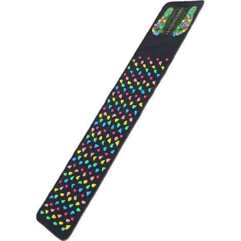 Filiyano-Tapis d'acupression pour les points de pression des pieds 175 x 35 cm, plaque de massage en pierre (1/5)
