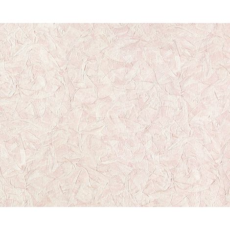 Papier peint texturé EDEM 9086-24 papier peint gaufré à chaud avec dos intissé gaufré unicolor satiné blanc rose-clair 10,65 m