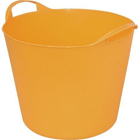Panier flexible multifonction 42 litres Orange / Jardin - linge - bois (1/5)