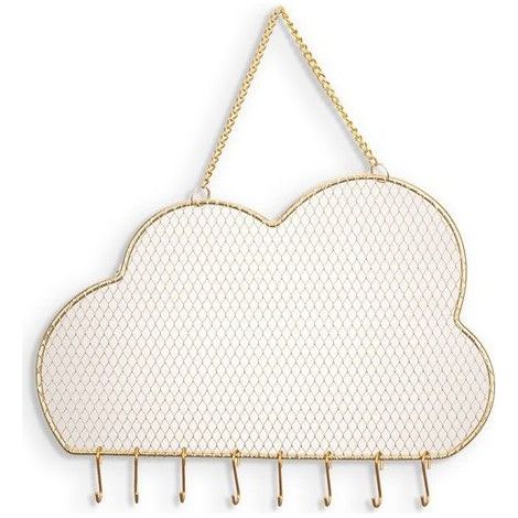 Organisateur de Bijoux Suspendus,Ternel Armoire à bijoux,avec Crochets,Colliers en Maille d'or Porte-Bracelets Support de (1/5)