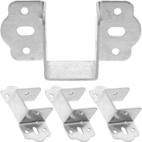 förmige Bettkopfteilhalterungen 4 Stück Präzisionsdesign aus (1/3)