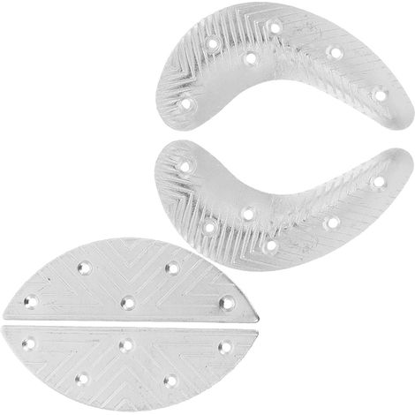 SHERCHPRY Plaques de talon et protège-chaussures en métal, kit (1/5)