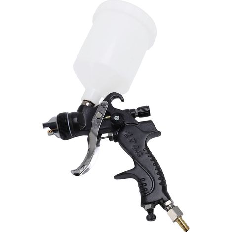 Pistolet à peinture HVLP d'une capacité de 600 ml, réglable, avec buses de 1,4, 1,7 et 2 mm, pour la décoration de meubles, de murs et de véhicules (1/5)