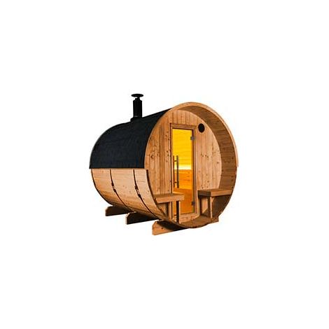Sauna finlandese a botte da giardino 180