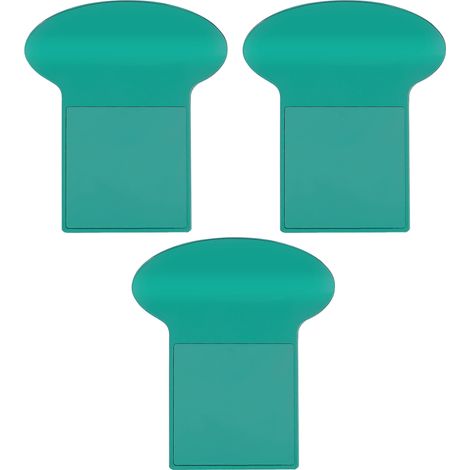 Juego de 3 asas de elevación, accesorio ergonómico para asiento de inodoro, instalación adhesiva, higiene de manos en lugares públicos. (1/5)