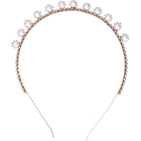 Perle imitation serre-tête souple, élégant et pratique, bandeau cheveux raffiné, accessoire capillaire. (1/5)