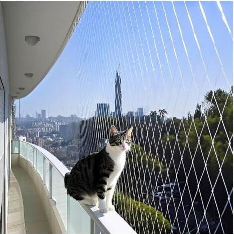 filet chat balcon, filet anti oiseaux 5x5m, filet balcon chat, filet oiseau fil de nylon, filet de protection chat, filets pour jardin, filet protection fraisier, filet anti pigeon protection piscine