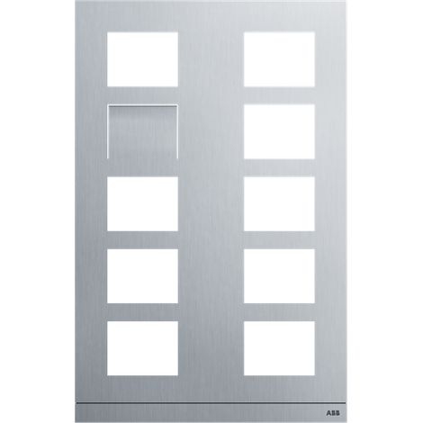 Platine 2/5 vidéo aluminium 2TMA220161A0011 ABB 413810CF-A