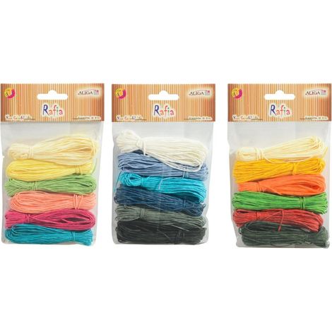rafia 6 pezzi 9m  RT-9070