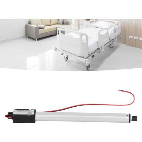 Vérin électrique linéaire 12V 150mm avec protection contre les courts-circuits, silencieux, 20N, 30mm/s, mini actionneur pour meubles et automatisation