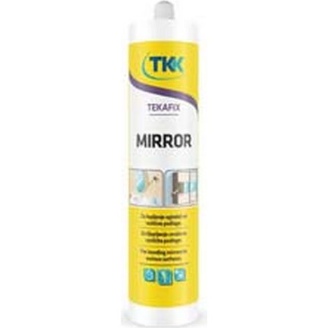2PZ SIGILLANTE PER SPECCHI TEKAFIX MIRROR - ml.300 bianco