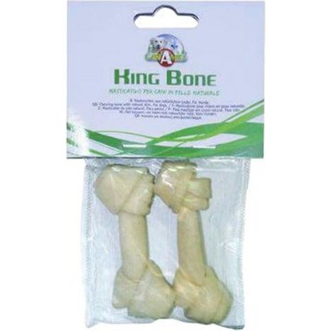 King bone noué blanc 12 paquets de 2 os 10-15 g chacun