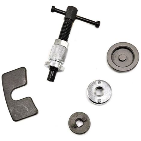 Sollbry Coffret Repousse Piston d'étriers de Freins pour Remplacement de Disque Outil et adaptateurs, de mâchoire ou de Plaquettes de Frein, Set de 5 pièces, Universel