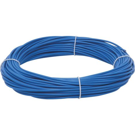 Fil monoconducteur 1.5mm² bleu 25m (1/2)