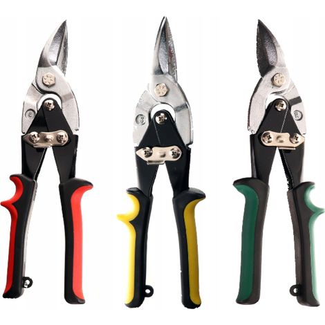Blechschere, links/rechts, gerade, 3er-Set, KD10359 (1/5)