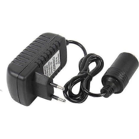220 V auf 12 V Tragbarer Kfz-Zigarettenanzünder-Adapter-Konverter Teile-EU Plug