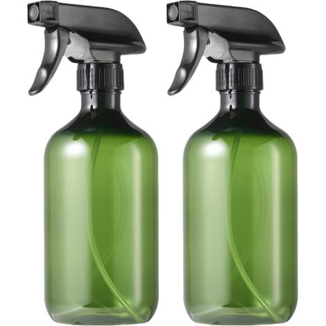 2 Stueck Spruehflasche 500 ml Leere Wasserflasche Reinigung Garten (1/5)