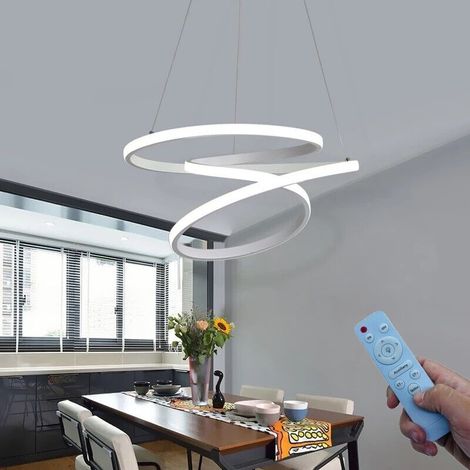 Lampadario Led a Sospensione illuminazione dal Design Moderno Regolabile 6440 Lm (1/5)