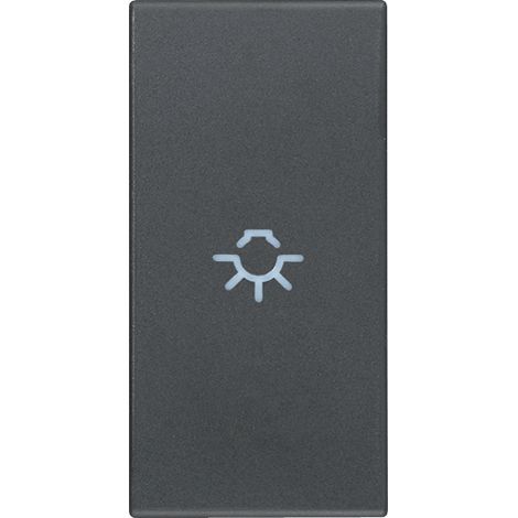 VIMAR - 20131.L Tasto 1M simbolo luce assiale grigio