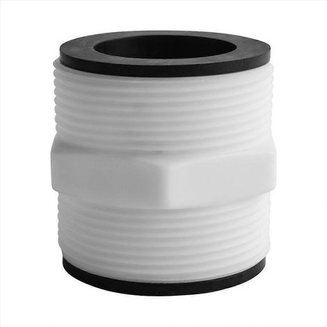 Adaptateur de tuyau de piscine 1,5 pouce pour tuyau de pompe de piscine Intex Coleman avec joints toriques - Pièces détachées pour adaptateur de tuyau de piscine (1/5)