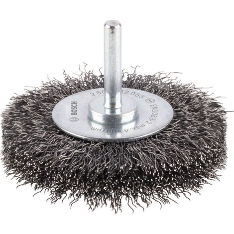Bosch Brushing PRO Metal clean Wire Wheel Straight Shank 75 x 0.3 mm 2608622053