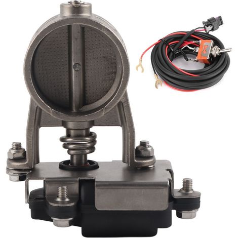 Soupape d'échappement à commande électrique, basse pression, pour tuyau de descente Catback E82 E88 F2X F3XD51, tuyauterie 2 pouces (1/5)