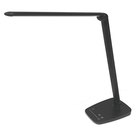 Lampe de bureau Led intégrée Twist Unilux - 14 W - Bras pliable (1/5)