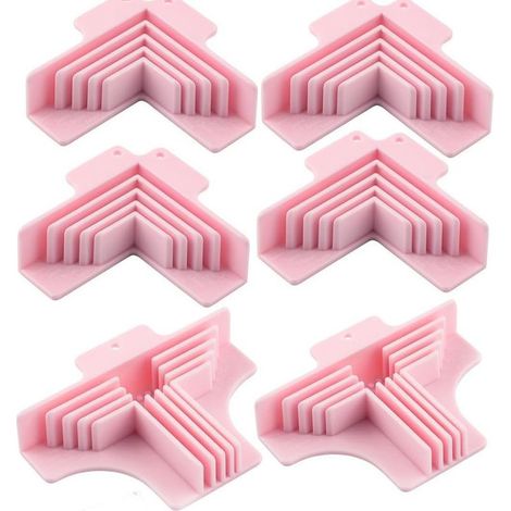 Set mit 6 Eckverbindern für Kartons, geeignet für Buchumschläge, Kartons, 3D-Modelle, DIY-Projekte usw. (1/5)
