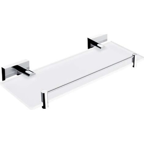 Nimco Keira - Regal mit Laufstall, 30 cm, mattiertes Glas/Chrom KE 22091BX-30-26 (1/2)