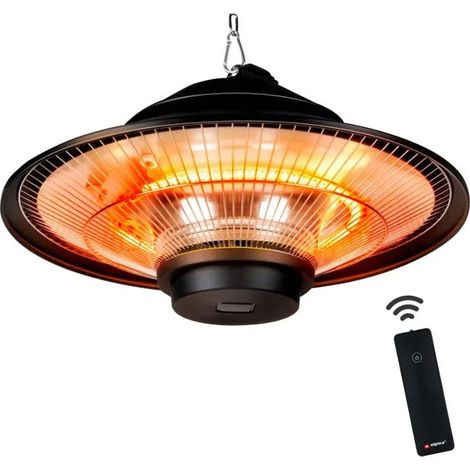 alpina chauffage de terrasse Noir H24xl42.5xL42.5cm