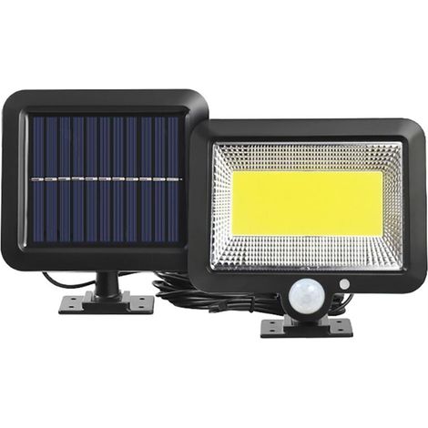 Lampe à Induction Solaire pour l'extérieur, Type Split, éclairage de Cour, Lampe Murale Rechargeable à énergie Solaire, éclairage de Garage, éclairage de Rue