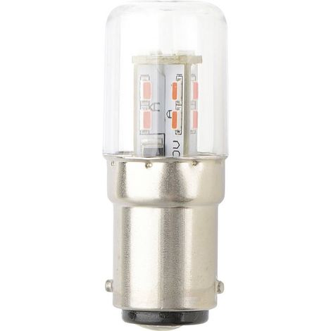 TRU COMPONENTS TC-13794728 Luce di segnalazione a LED Rosso BA15d 230 V/AC 200 lm