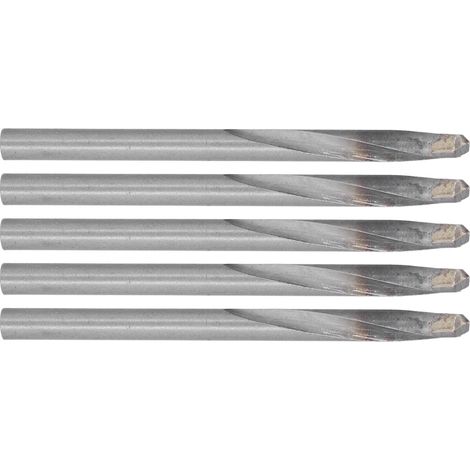 5,5-mm-Vollhartmetall-Spiralbohrer, 10er-Packung Wolframstahlbohrer für Edelstahl, Präzisionsbohren (1/5)