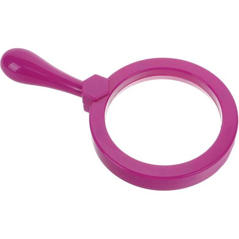 Loupe portable pour enfants, jouet d'exploration et d'apprentissage avec poignée (violette) (1/5)