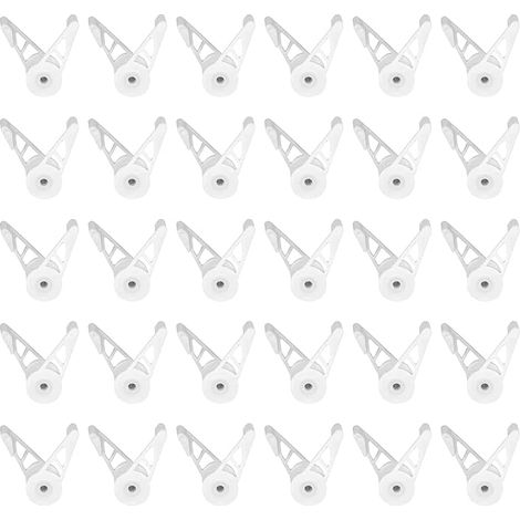 Lntyq Pflanzenbieger-Clips, 30 Stück, 360 Grad verstellbarer Winkel, Pflanzenwachstums-Clips, Pflanzenstamm-Trainings-Clips, Pflanzenzweig-Bieger (1/5)