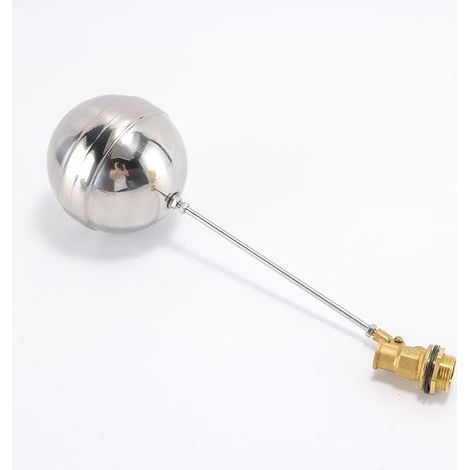 Robinet à flotteur DN20, G3/4 "Boule de flottement de robinet flottant de capteur d'eau à filetage mâle flotte valve+robinet flotteur piscine robinet flotteur piscine robinet flotteur piscine robinet (1/5)