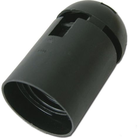 Douille E-27 Noir Blister 15000-60506
