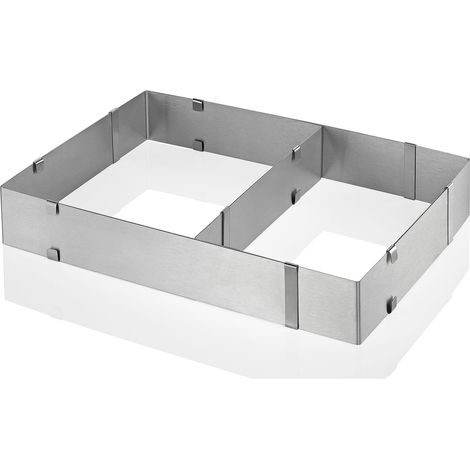 Molde para hornear ajustable Kuchenprofi Pâtissier, 18,5 x 27,5 pulgadas / 34 x 52,5 cm (1/2)