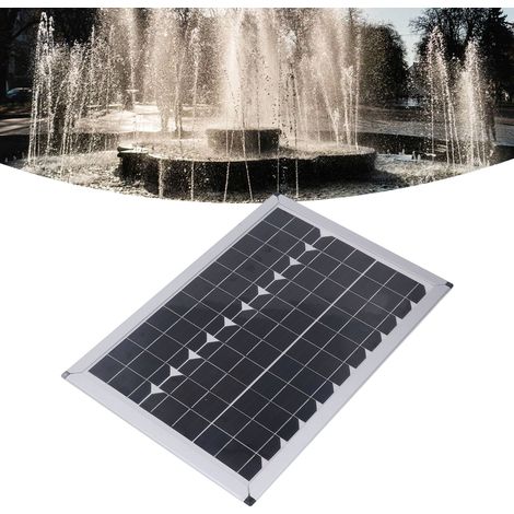 Pompe solaire submersible 20 W à faible bruit pour fontaine, 12 V (1/5)
