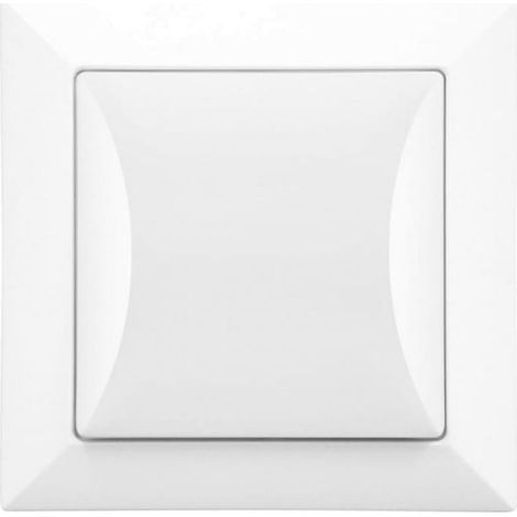 Interrupteur d'escalier encastré, Pola blanc, 33023