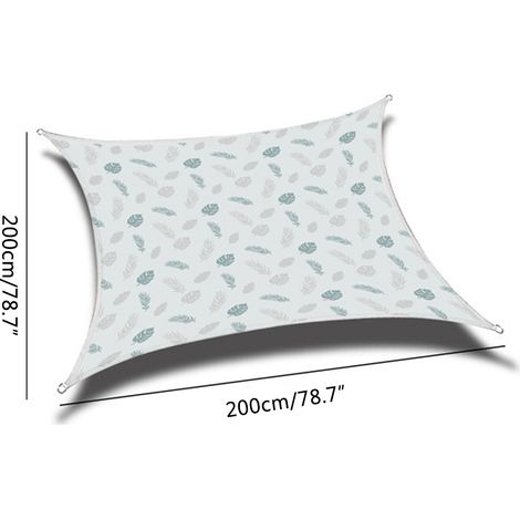 Voile d'ombrage anti-UV, toile de protection solaire extérieure, store pour terrasse, fête, jardin, pelouse (1/4)