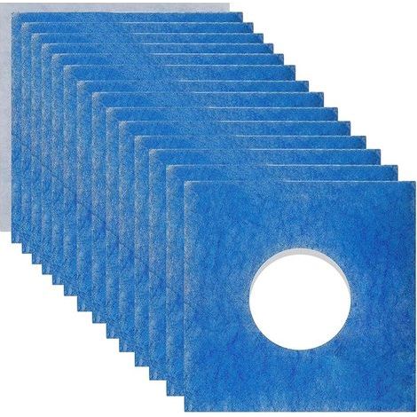 LF/ELF Lot de 15 filtres de rechange pour ventilateurs Limodor Limot LF/ELF F/C F-LF/5 00010 LIG, 226 x 226 mm de diamètre 95 mm, classe de filtre à poussière, classe de filtre G4, F type D (1/5)
