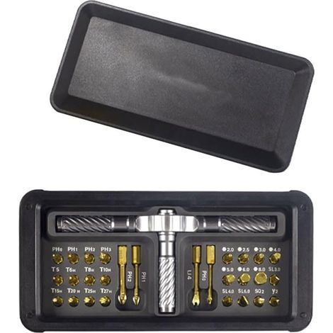 Jeu d embouts de tournevis cruciformes Torx magn tiques de (1/5)