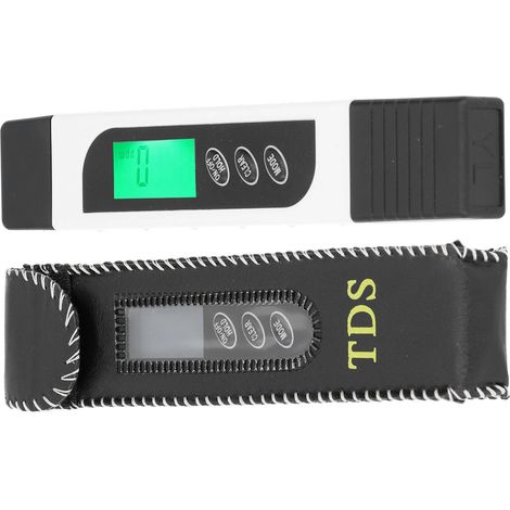 Testeur de Qualité d'Eau Portable 0-9999ppm - Mesure TDS et EC - Appareil de Test de Pureté de l'Eau (1/5)